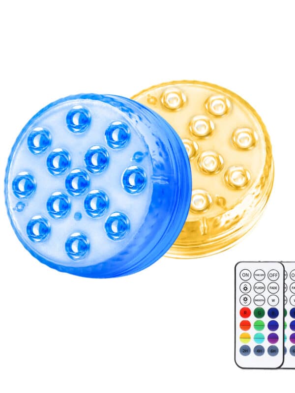 luces led bajo el agua