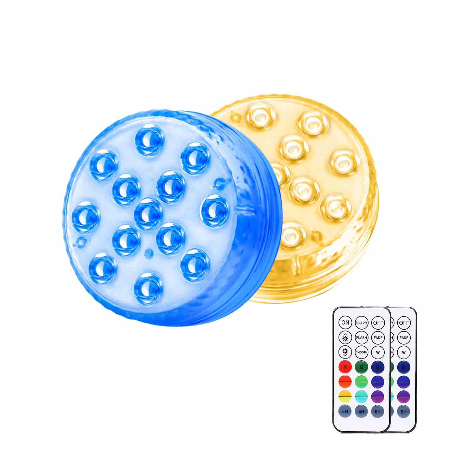 luces led bajo el agua