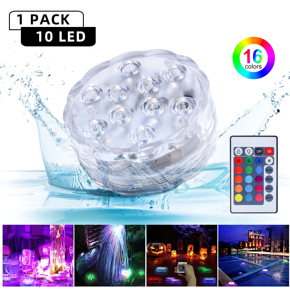 focos sumergibles para piscinas