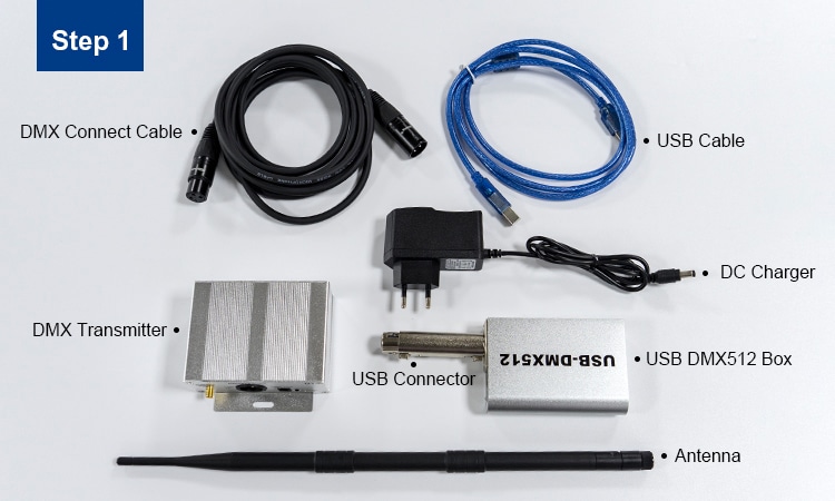 controlador dmx