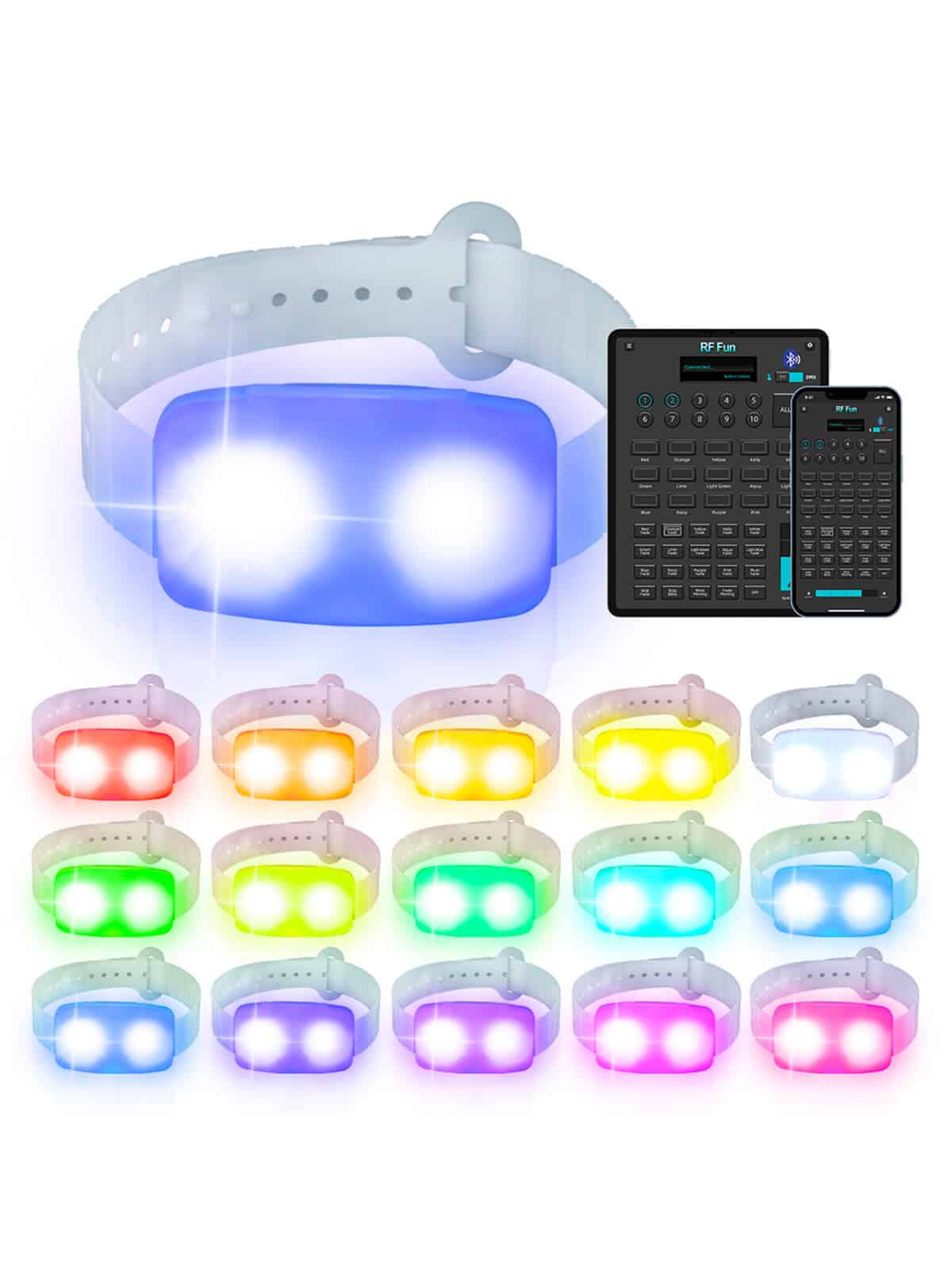 pulseras luz coldplay